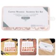 thumbnail image 4 of 200pcs Copper Sealing Washers Assortment Washers Flat Rings Set Oil Sealing Gaskets, 4 of 6