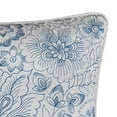 thumbnail image 3 of Clementina Dusk Embroidered Throw Pillow, 18" x 18", 3 of 5