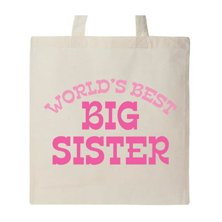 World's Best Big Sister Tote Bag