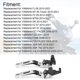 thumbnail image 4 of 2pcs Motorcycle Brake Clutch Levers Adjustable CNC Aluminium Alloy Replacement for YAMAHA XJ6 DIVERSION 2009?2015Silver, 4 of 5