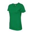 thumbnail image 2 of Next Level - Basic T Shirt for Women - Short Sleeve Women Shirts - Womens Green Shirts - Value Basic Daily Plain Tee, 2 of 5