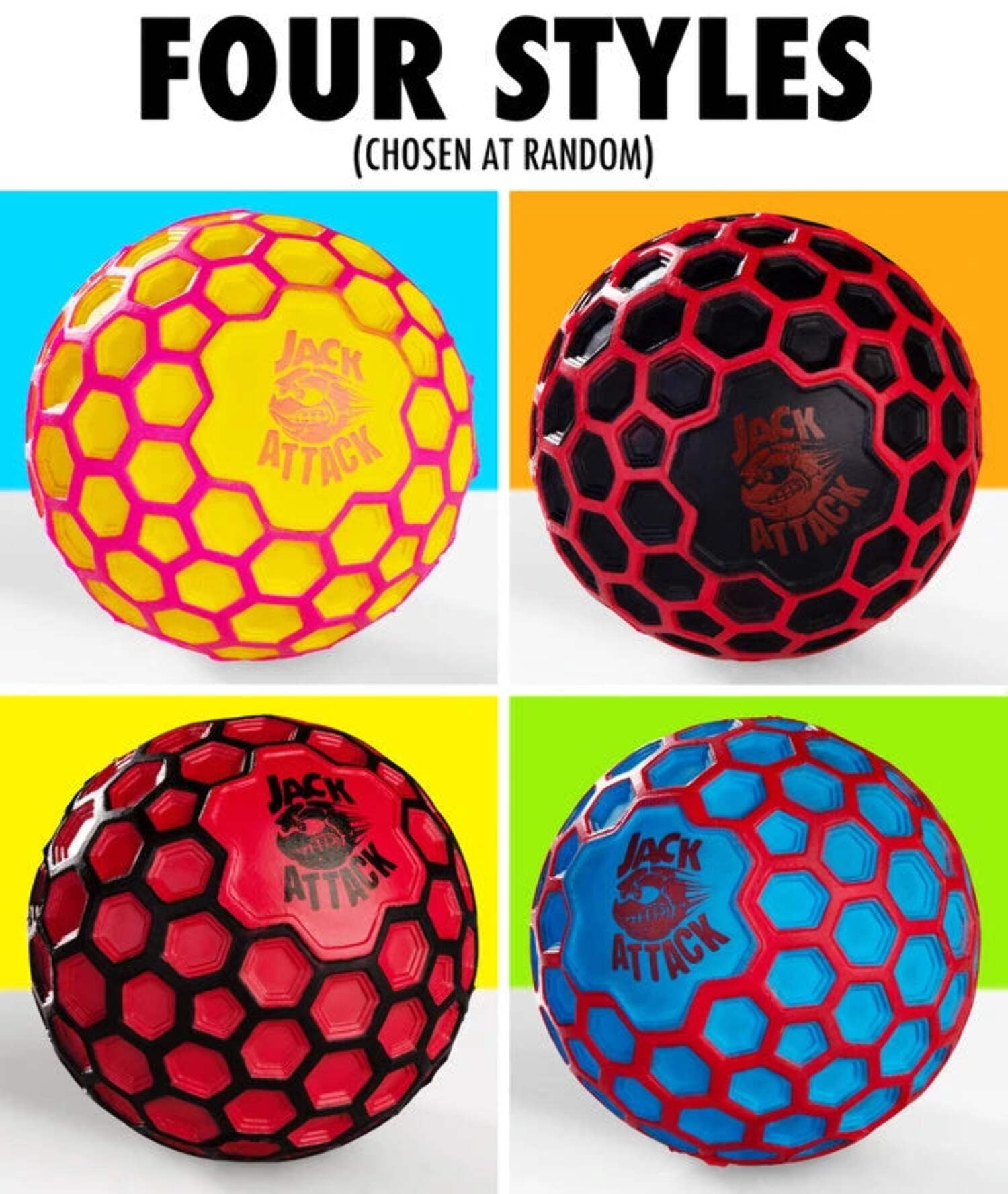 HEX HIGH BOUNCE BALL - Walmart.com