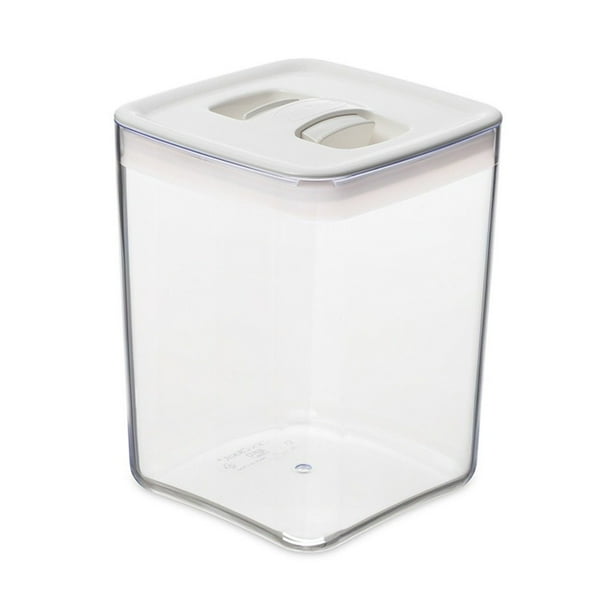 Click Clack 3Quart Cube Storage Container White