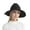 Black, variant on SHUNSUI Knit Collapsible Witch Hat for Women Halloween Party Decoration One Size