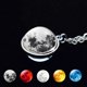 thumbnail image 1 of 1pcs Fashion Solar System Planet Moon Earth Keychain For Man/Woman Couple Car Key Chain Christmas Gifts Car Key Chain HalloweenM-1-1800 - 1pcs He Qiyong unisex, 1 of 1
