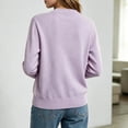 thumbnail image 5 of LIaqionyy Women's Crew Neck Sweaters Fall Oversized Knit Pullover Long Sleeve Tops Trendy Winter Clothes, 5 of 6