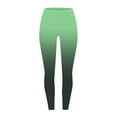 thumbnail image 2 of Jalioing Gradient Yoga Pants for Women High Waist Slim Stretchy Leggings Butt Lifting Full Length Tights Leggings, 2 of 3