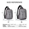thumbnail image 3 of Bandolera de lona Schkleier para hombre, 3 of 7