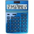 thumbnail image 1 of Multifunction Large Screen Calculator 12-bit Digital HD Display Protection Eye Solar Button Battery Double Insurance Financial Calculator Practical Gift (Color : Gold)-Blue, 1 of 3