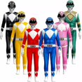 thumbnail image 3 of Combinaison Morphin Puissante Power Rangers pour Adultes et Enfants, Fête, Chic D, 3 of 3