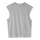 thumbnail image 5 of pstuiky Camiseta sin mangas para hombre, Camiseta deportiva informal sin mangas con cuello redondo de color liso para hombre. Tops elegantes para mujer xxxl, 5 of 5