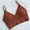 Brown, variant on Bras Women Women's Underwear Bra Wire Tween Underwear OnePiece Bra Everyday Tween Underwear Wrap Chest Without Steel Bras