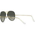 thumbnail image 5 of Sunglasses Ray-Ban RB 3025 JM 919671 Aviator Full Color Black On Le, 5 of 10