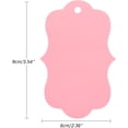 thumbnail image 2 of joycraft 100Pcs Pink Blank Gift Tags, Kraft Paper Hangtags, Small Gift Tags with String, Writable Tags for Gift Wrapping, Wedding, Birthdays, Holiday, Party Favor and Baby Shower, 2 of 6