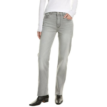 DL1961 womens Patti Smoked Cuff Straight Jean 24 Gray
