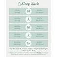 thumbnail image 5 of Supersoft Sleep Sack 1.0 TOG, Premium Bamboo Viscose Baby Sleeping Bag 2-Way Zipper Sleep Sack Baby Wearable Blanket, 5 of 10