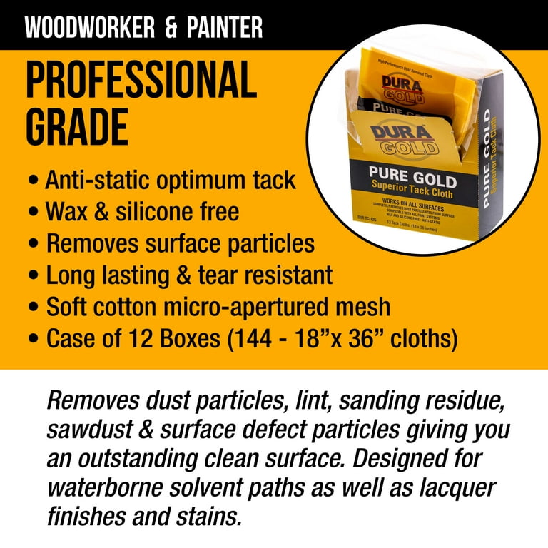 Tack Cloth for Water-Borne Finishes for Sale  Pro Wood Finishes - Bulk  Supplies for Commercial Woodworkers