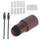 thumbnail image 4 of Kit para dar forma a las cejas polvo para cejas marrón de larga duración 1 paso cepillos para cejas kit de plantilla para cejas para mujeres para cejas perfectas, 4 of 8