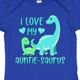 thumbnail image 4 of Inktastic I Love My Auntie-saurus Cute Brontosaurus Family Boys or Girls Baby Bodysuit, 4 of 5