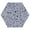 Pierre, variant on SAMPLE-Kallisto Carbas Gray 8-in. x 9-in. Hexagon Terrazzo Matte Porcelain Wall & Floor Tile