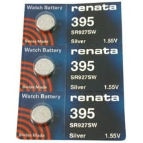 #395 Renata 1.55V Watch Batteries 3Pcs