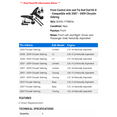 thumbnail image 2 of Front Control Arm and Tie Rod End Kit 8 - Compatible with 2007 - 2009 Chrysler Sebring 2008, 2 of 2