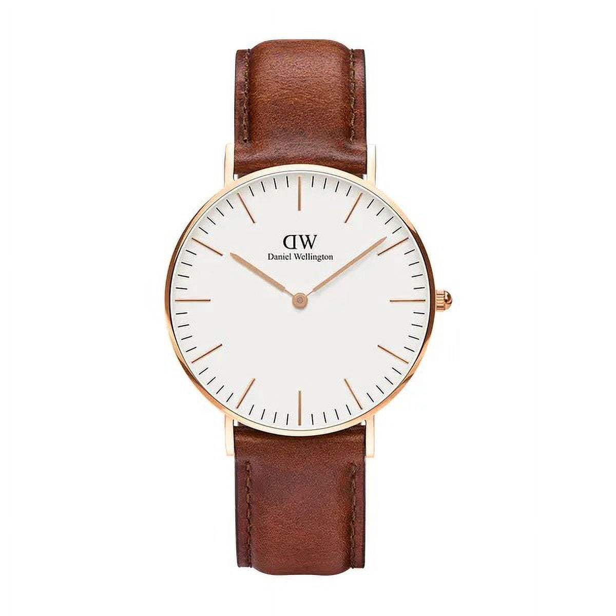 Daniel Wellington Women's Classic St. Mawes 0507DW Brown Leather Quartz Watch