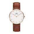 thumbnail image 3 of Daniel Wellington Women's Classic St. Mawes 0507DW Brown Leather Quartz Watch, 3 of 3