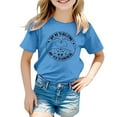 thumbnail image 1 of TZEWGL Tops For Kid Cute Short Sleeve Loose Graphic Prints Summer Clothes Clothes For Girls Boys size 3-4T, 1 of 4