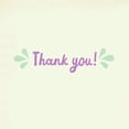 thumbnail image 3 of Hallmark Just Because Thank You Card (Colorful Letters Simply Said), 3 of 6