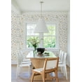 thumbnail image 4 of Advantage Heidi Yellow Watercolor Florals Wallpaper, 4 of 5