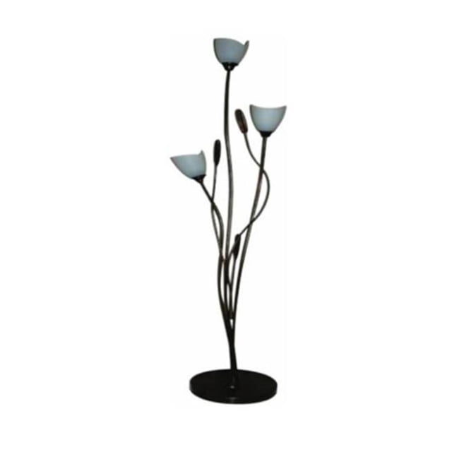 Lampara de Piso Iluminación Luz Vic 3 Luces Moderno