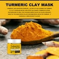 Langruiwanju Mascarilla Skincare New! Turmerics Mud Facial Mask, Anti