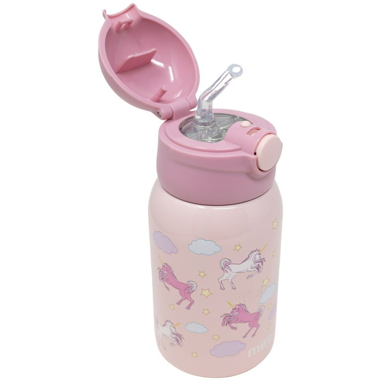Always Be A Unicorn - Personalized Kids Water Bottle With Straw