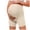 Z2-Beige, variant on Women's Maternity Thin Ice Silk Shorts Lounge Sleep Pajama Workout Comfy Stretchy Pregnancy Shorts