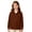 Brown, variant on Boys Girls Fleece Hoodies for Teen Girls Zip up Oversized Y2K Hoodies Casual Long Sleeve Hooded Sweatshirts Fall Track Jacket