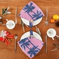 thumbnail image 4 of WOBOGO Palm Trees Cloth Napkins 6 Pieces Soft Elegant Touch Durable Absorbent Quick Drying for Elegant Dining, 4 of 8