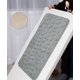 thumbnail image 5 of Alfombrilla de baño absorbente antideslizante, alfombrilla para puerta de baño de espuma viscoelástica, alfombrilla lavable para masaje, grosor aproximado de 20 mm, gris, 50*80 CM Rojo Verde, 5 of 5