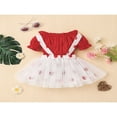 thumbnail image 2 of Tops Manches Courtes + Bretelles Imprimées Coeur Jupe Valentine, 2 of 8