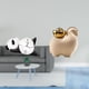 thumbnail image 2 of Moderno Y Bonito Reloj De Pared De Panda Y Estatua De Animal En Miniatura, Decoración De Mesa Para Sala De Estar, Patio, Oficina, Decoración Creativa Del Hogar., 2 of 8