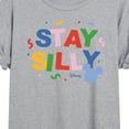 thumbnail image 3 of Disney - Stay Silly  - Women's Oversized T-Shirt, 3 of 5