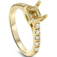 thumbnail image 1 of Women's Diamond Semi Mount Engagement Setting Mounting 14K Gold Ring, 1 of 4