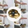 thumbnail image 4 of Wowow Glass Rinser for Kitchen Sink, Gold Stainless Steel Cup Washer for Sink, 360° Rotating Baby Bottle Washer, 4 of 6