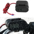 thumbnail image 4 of Motocicleta USB Teléfono GPS Con Enchufe De Encendedor De Cigarrillos Y Pantalla De Voltaje Para El Manillar O La Varilla De Espejo Retrovisor, 4 of 7