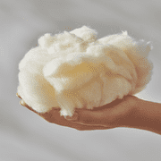 Yatas Bedding Superwashed Wool Pillow, for Back, Stomach or Side Sleepers, 100% Wool Filing, 20 x 26, Standard
