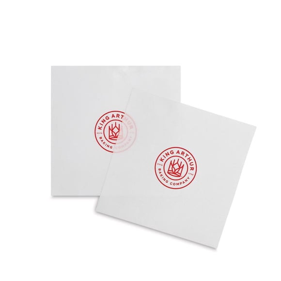 Pan Liners King Arthur Baking Company, 20 x 20 cm, silicona blanca