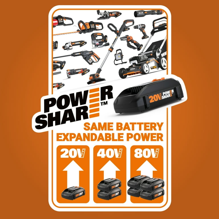 Worx cordless nailer best sale
