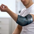 thumbnail image 2 of Brownmed Polar Ice - Hot/Cold Therapy Sleeve with Soft Gel Lining – Reusable Slip-On Compression Wrap for Knee, Elbow, Joint & Muscle Pain Relief, Injury, Swelling, Post-Surgery, Arthritis – L/XL, 2 of 9