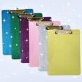 thumbnail image 6 of Glittering Acrylic Clipboard 12x8.6Inch Standard Size Document Organiser Writing Board with Metal Clip For School, 6 of 9