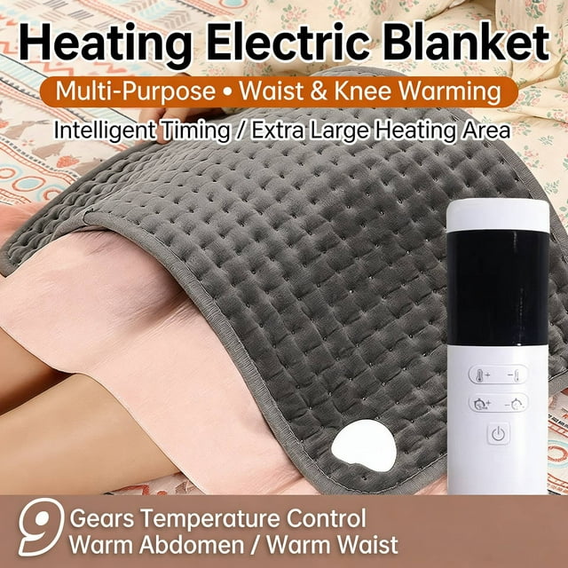 ERK UK Plug Heating Blanket Pad For Full Warmth Heated Blanket,Comfortable Relaxation